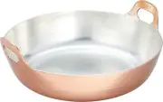 ENDOSHOJI Frying Pan Copper Pot Deep Tempura 25cm