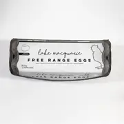 Lake Macquarie 12 Jumbo Free Range Eggs 800g