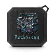 Rock'n Out Outdoor Bluetooth Speaker, Portable Wireless Speaker, Retro Vibe