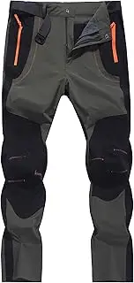 [NIODGONIA] Men's Hiking Cargo Pants Outdoor Water Resistant Lightweight Quick-Dry Fishing Travel Work Camping Pants