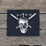 GISM canvas patch - Japanese hardcore dbeat crust punk band patches
