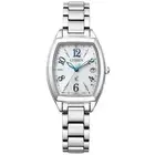 Citizen Cross Sea Photovoltaic Eco-Drive Waterproof Tonneau White Silver Eco-D