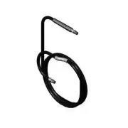 T&S Brass 5HR-2HSE-50 50 ft Black Hose w/ Bend Restrictor and Spring Protector
