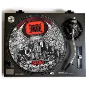 Napalm Death Turntable Slipmat for Vinyl Records, Punk Rock, Grindcore, Thrash