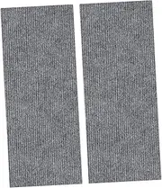 Gatuida 2Pcs Self Adhesive Cat Scratching Mat Furniture Protector Trimmable Carpet Pad for Sofas and Chairs Durable Scratch Light Grey