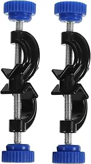 OKUMEYR 2pcs Laboratory Rack Clamp Clip Holder Boss Head Clamp Holder Table Rod Stand with Clamps Clamp Holder for Laboratory Lab Stand Holder Lab Clip Laboratory Stand Clamp
