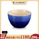 【Le Creuset】瓷器韓式飯碗10cm(英國藍)