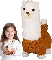 Cute Stuffed Animals for Teen Girls,Electric Cute Soft Barking Alpaca Plush - Animal Toy for Birthday Christmas Girls Kids Easter Nursery Room