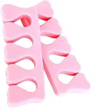 Finger Cotton Soft Foam Sponge Toe Separator Finger Separator Separator Manicure and Pedicure Tool Pink 1 Pair
