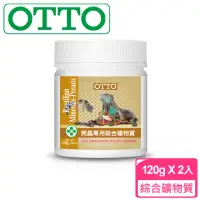 在飛比找momo購物網優惠-【OTTO奧圖】爬蟲專用綜合礦物質-120克X2入