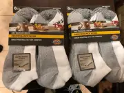 Dickies Men’s Work Dri-Tech No Show Socks 6-Pair Shoe Size 6-12 2 Packs