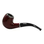 Tobacco Pipe Classic Ebony Wood-Style Smoking Cigar Filter Washable Durable