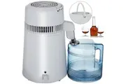 4L Water Distiller Purifier Stainless Steel Distilled Purified Home Medical