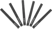 Angoily 6pcs Art Supplies Sketching Carbon Sticks Soft-medium-hard Compressed Charcoals for Artists Students and Beginners