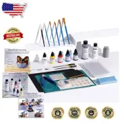 All-in-One 3D Models Painting Kit: Cutting Tools, Paints, and Guides Included