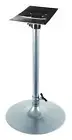 BREHA WINEGLASS TABLE LEG WITH PLATE TOP STRAIGHT LEG CARAVAN MOTORHOME RV PARTS