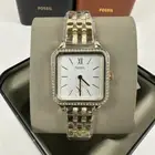 Fossil Women Colleen Three-Hand Gold-Tone Stainless Steel Watch BQ3979 MSRP $180