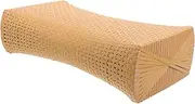 WOFASHPURET Fake Rattan Neck Pillow Sauna Pillow for Seniors Neck Support Comfortable Sleep
