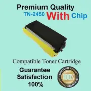 3 x TN2450 TN-2450 WITH CHIP Toner Compatible with Brother HL L2375DW HL L2395DW