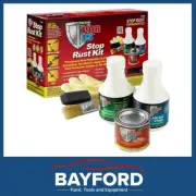 POR15 STOP RUST KIT GLOSS BLACK PERMANENT RUST PROTECTION PERVENTION