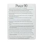 Psalm 90 How Time Flies Fast White Bible Chapter Canvas Christi