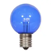 Vickerman XG50T12 G50 Transparent E17 Nickel Base LED Replacement Bulbs with ...