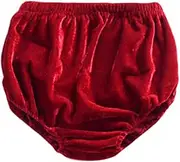 [Symunnia] Toddler Baby Girl Boy Velvet Shorts Solid Color Bottoms Bloomers Diaper Cover Short Pant