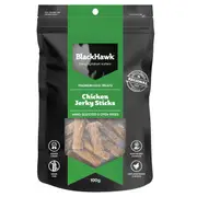 Black Hawk Chicken Jerky Sticks Dog Treats - 100g