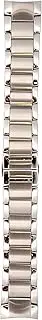 [Emporio Armani] Watches for men, 22 mm, silver stainless steel, original replacement strap for AR2448, silver, Bracelet