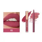 Lipstick & Lip Liner Set 02 PINK / MAUVE No Cup Stains Matte Finish AUS