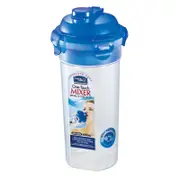 Lock & Lock Classic 690ml One Touch Mixer Bottle Round Blue
