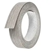 Edge Banding3/4"x9.84ft, Pre-glued Edging Trim Iron-on Edge Banding, Brown Oak