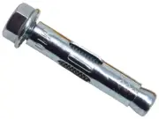 MASONMATE Hex Nut Sleeve Anchor Bolt M10 x 50mm Pack 50 MAMSAM1050