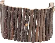 Abaodam 1Pc Light Brown Fence for Pets Durable Pet Shelter Chew for Hamsters Squirrels and Reptiles Creative Design for and Security