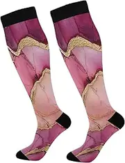 [Caihoyu] Compression Socks For Women & Men Compression Sock 15-20 mmHg for Nurses, Pregnancy, Flying, Running,Travel