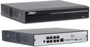 Da Hua NVR2108HS-8P-4KS3, 4K AI 12MP 8CH PoE NVR, 1U 2HDDs Lite Network Video Recorder(No HDD Included)