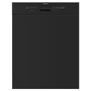 Smeg 60cm Matte Black Underbench Dishwasher DWAU6224N4
