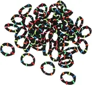 OATIPHO 200 Pack Mini Hair Ties for Girls Soft Stretchy Comfortable Hair Bands for Ponytails Braids Parties Daily Use