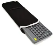 Neoprene Keyboard Carrying Travel Case with Mesh Mouse Pouch for Logitech K400