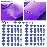 Car Pulling Tabs Paintless Dent Repair Hail Removal Kit For All Puller Tool US
