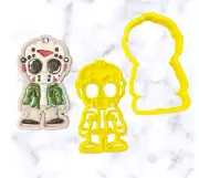 Hockey Mask Guy Jason Horror Cookie Cutters and Embossers Halloween