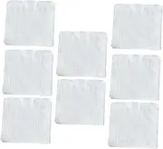 FOYTOKI Soft Washcloths Towelling Nappies 8-pack Reusable Cotton Gauze Nappy Pants for Newborns