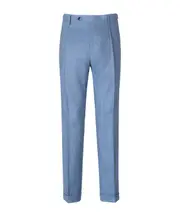 Berwich Retro Pleated Pants IT50 Blue