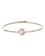 Pasquale Bruni Petit Joli Lunaire 18K Rose Gold Lunar Garden Gem Choker with Diamonds, 0.38 tcw