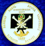 USN DOD Maritime Science & Technology Center DJIBOUTI RAMADI Challenge Coin C-18