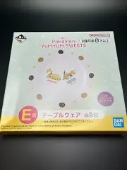 Pokemon Yum Yum Sweets Table Ware Plate Tray Prize E Eevee Pikachu Sealed