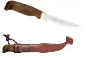 MARTTIINI BUSHCRAFT LYNX LUMBERJACK KNIFE w. LEATHER SHEATH / EXTREME SHARP