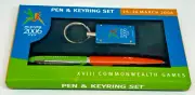 2006 Melbourne commonwealth game Pen & Keyring set