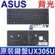 ASUS UX305U 背光 英文款 鍵盤 UX305UA UX305UAB NSK-WB7BU (7.2折)
