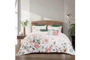 3pc Bianca Sidney Blush Luxurious Polyester Quilted Sleep Bedspread Set